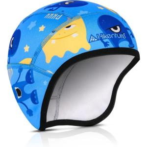 Hikenture Kids Skull Cap Helmet Liner Winter Hat for Boys and Girls Beanie Ski Hat with Thermal Fleece for Snow Sports…(Monster)