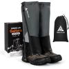 imageHikenture Gaiters for Hiking Waterproof Leg Gaiters with Upgraded Zipper Design Lightweight Shoe Gaiters for Men Women DirtProof Ripstop Hiking Gaiters Breathable Boot Gators for Hunting