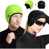 imageHikenture Skull Cap Helmet Liner for Men and Women2Pack Winter Thermal Cycling Cap for Men ampamp Women Running Cap for Men and Cycling Hat Beanie with Ponytail for Women