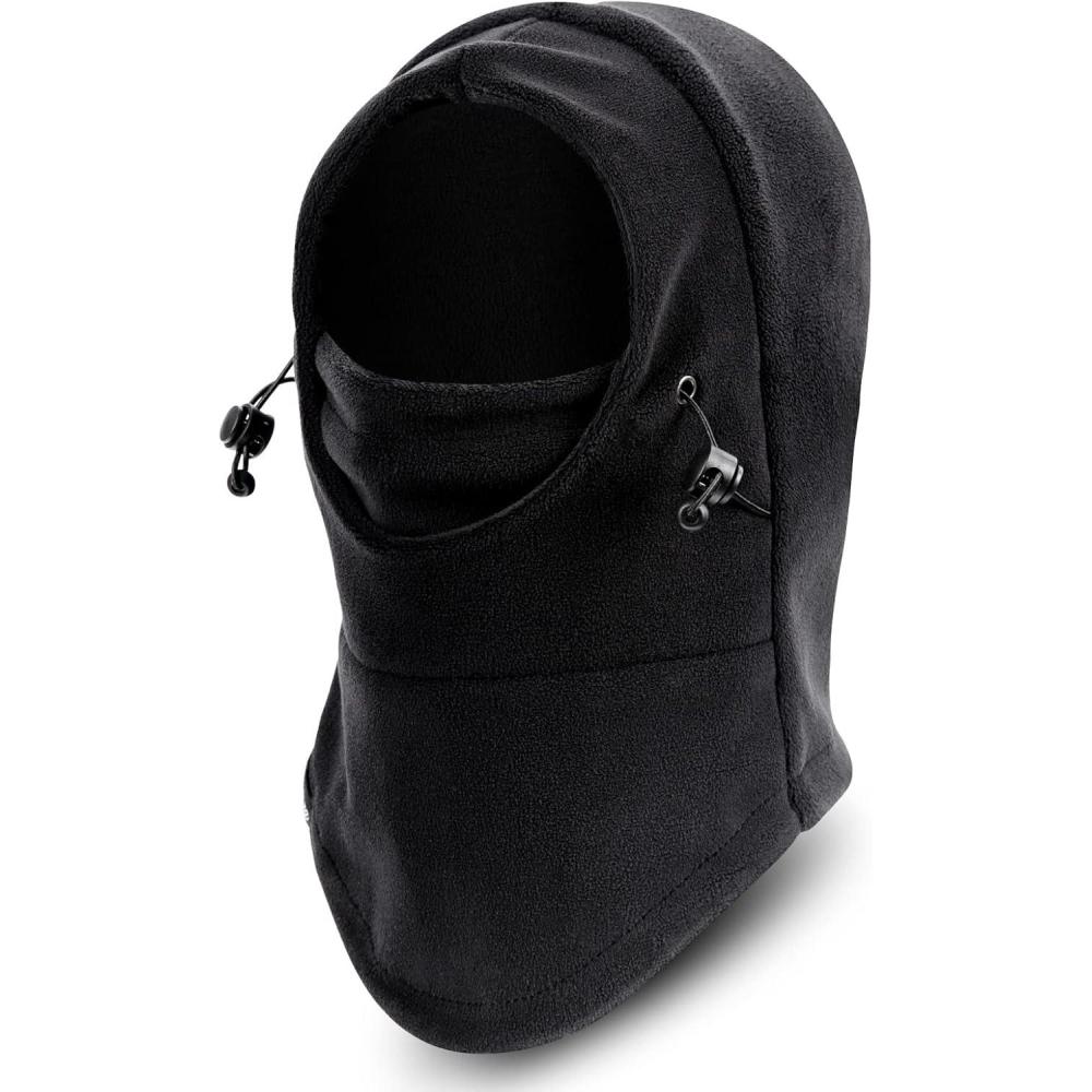 image:imageHikenture Kids Balaclava Ski Mask Children Winter Face Mask Fleece Full Face Snow Mask with Adjustable Hood Windproof Snowmobile Balaclava Neck Warmer amp Winter Ski Hats for Boys GirlsB1